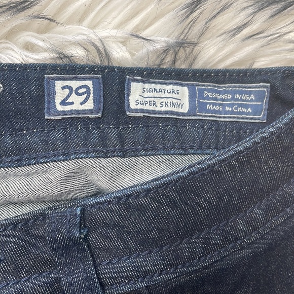 Miss Me Sequence Jeans Signature Super Skinny, Size 29 - Picture 4 of 8